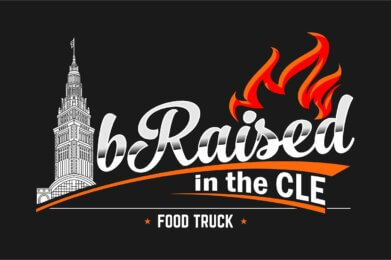 bRaised in the CLE Food Truck logo